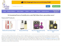 Tablet Screenshot of myperfumesource.com
